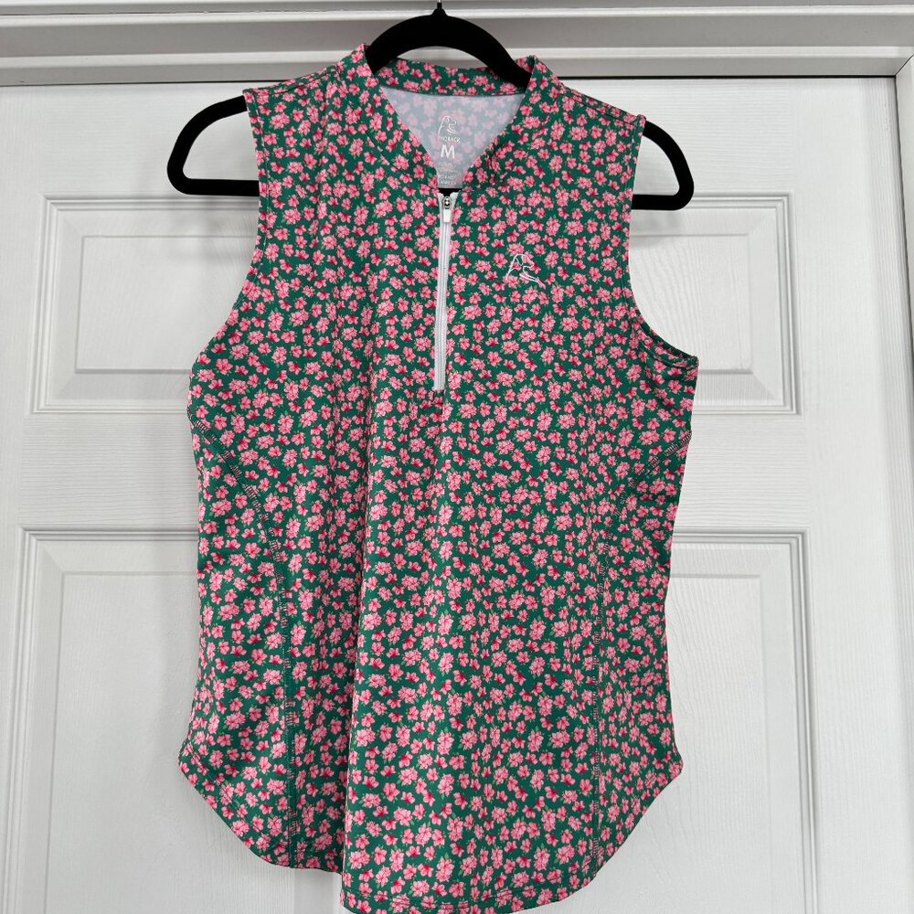 Rhoback Azalea Sleeveless 1/4 Zip